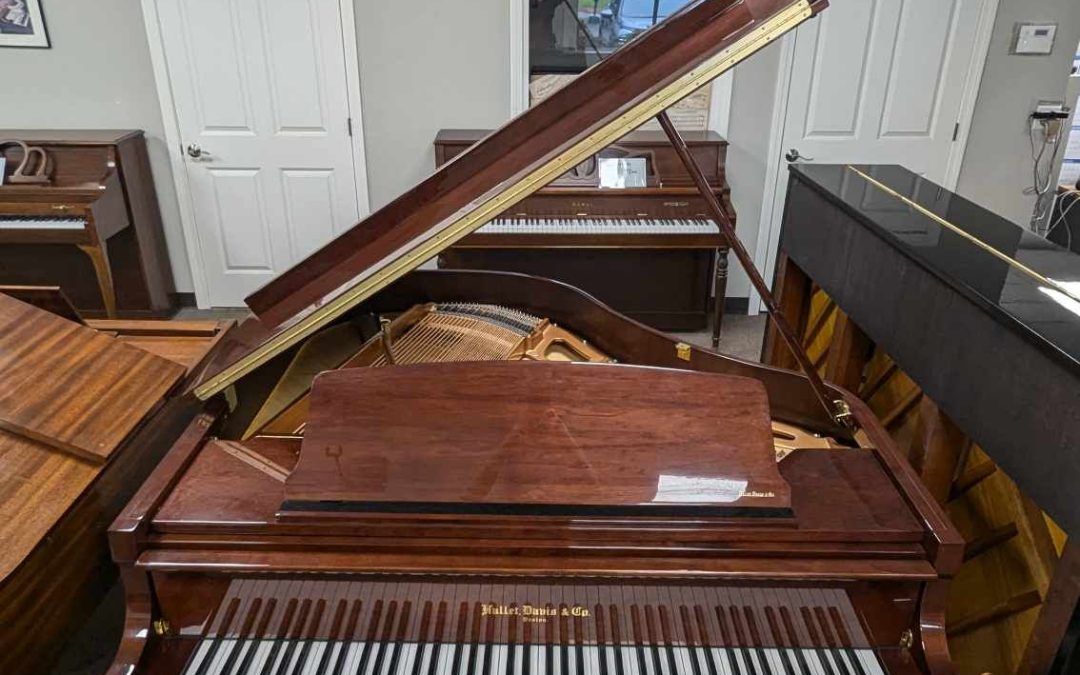 Hallet Davis Baby Grand Piano