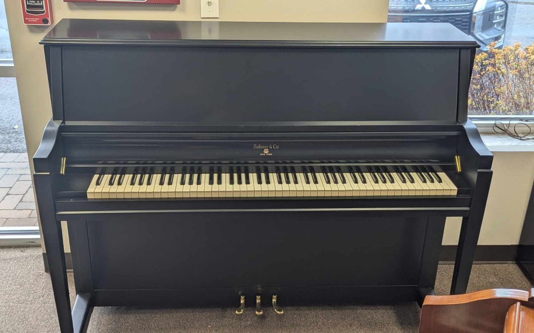 Sohmer & Co Upright Piano Satin Black $2,500